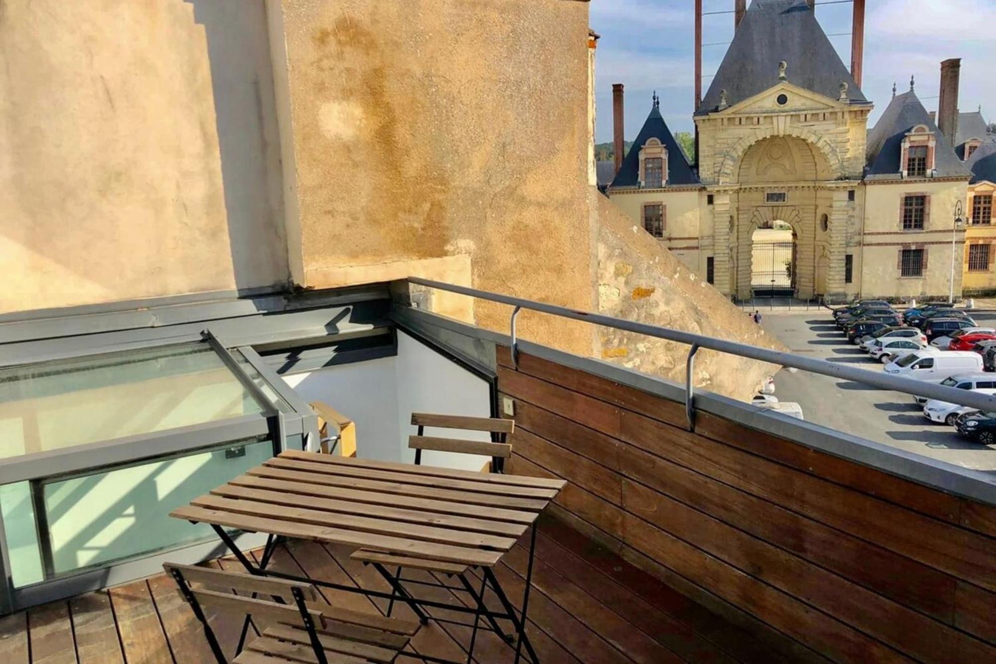 Vue Chateau Fontainebleau - Chez Lydia Luaran gambar